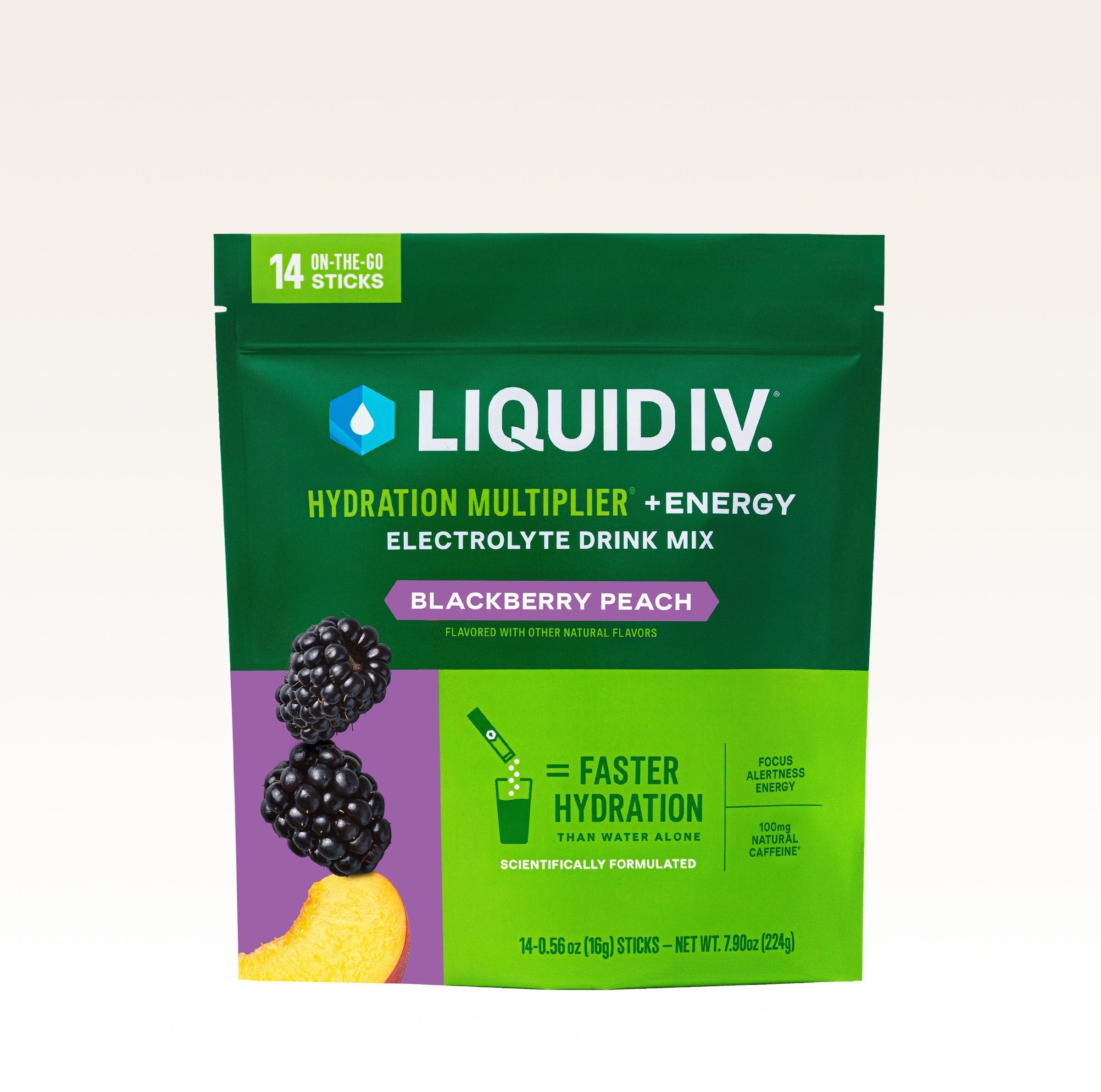 Blackberry Peach Hydration Multiplier® +Energy - Easy Refresh