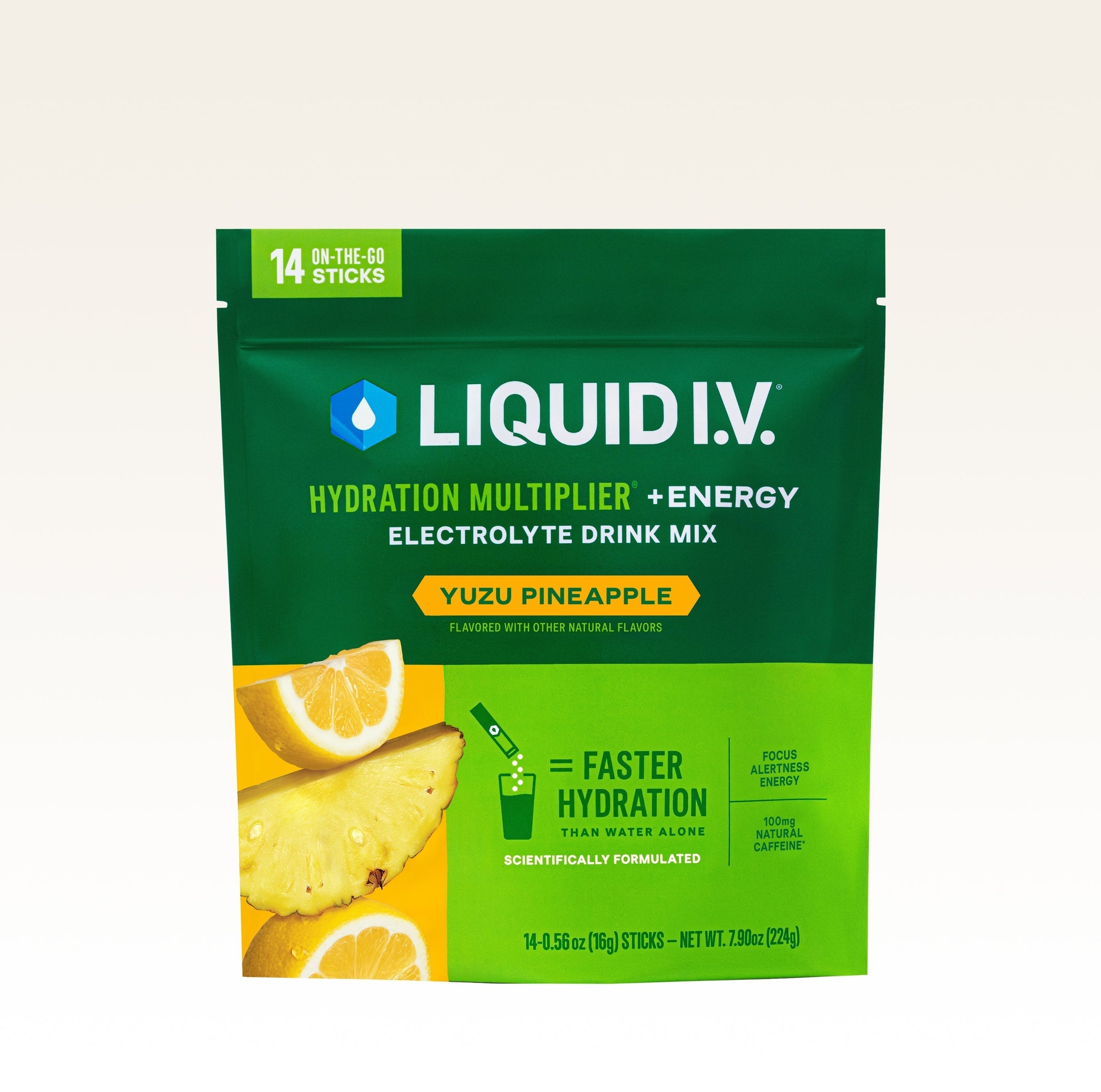 Yuzu Pineapple Hydration Multiplier® +Energy - Active Fuel
