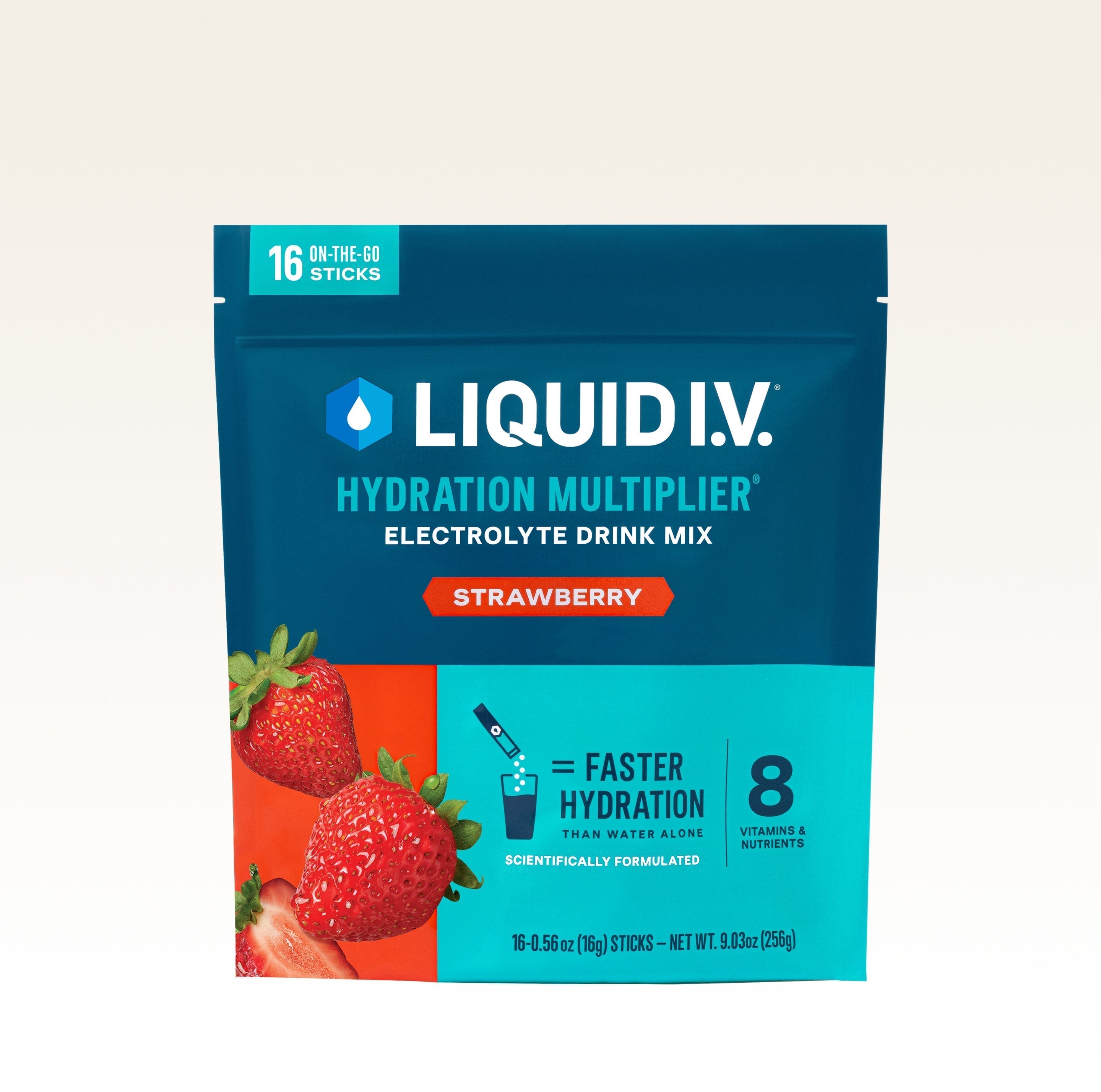 Image of a Liquid I.V.® pouch.