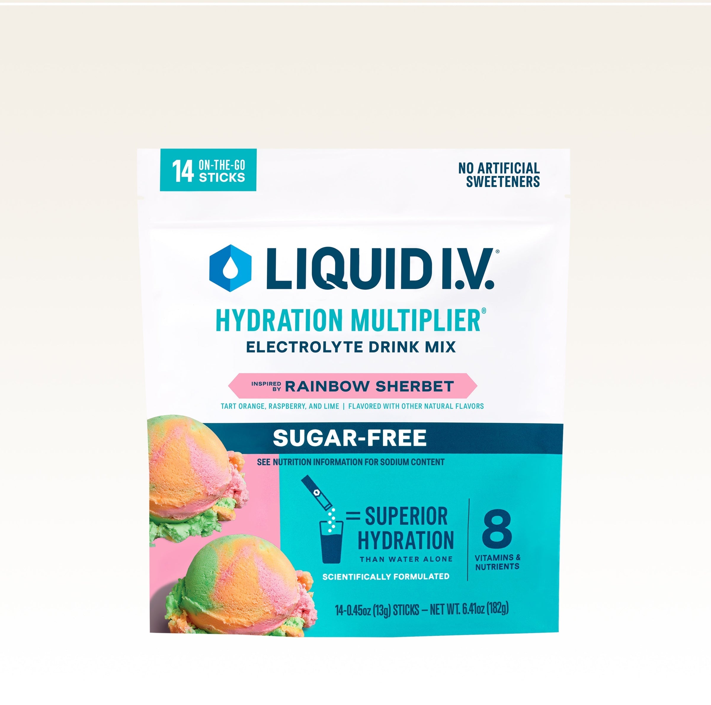 Rainbow Sherbet Hydration Multiplier® Sugar-Free - Lemon Lift