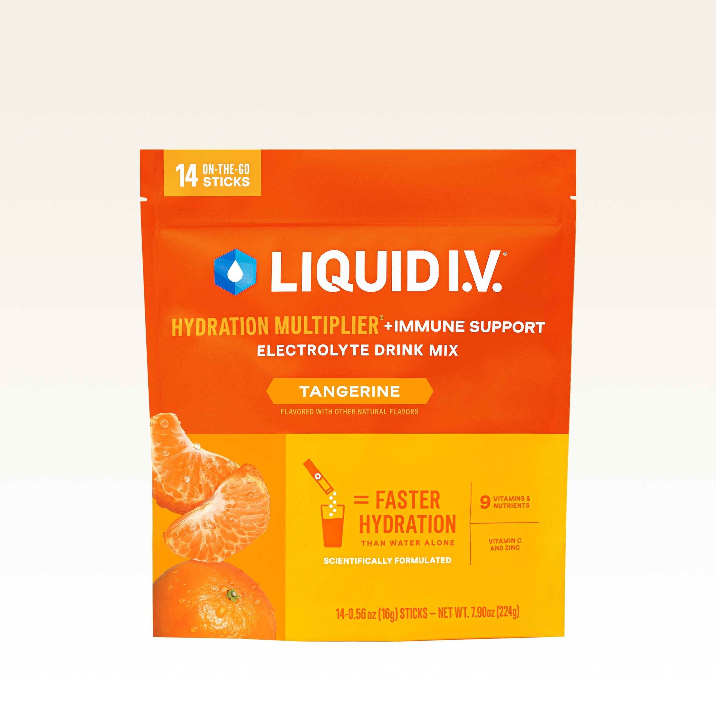 Tangerine Hydration Multiplier® +Immune Support - Wellness Boost