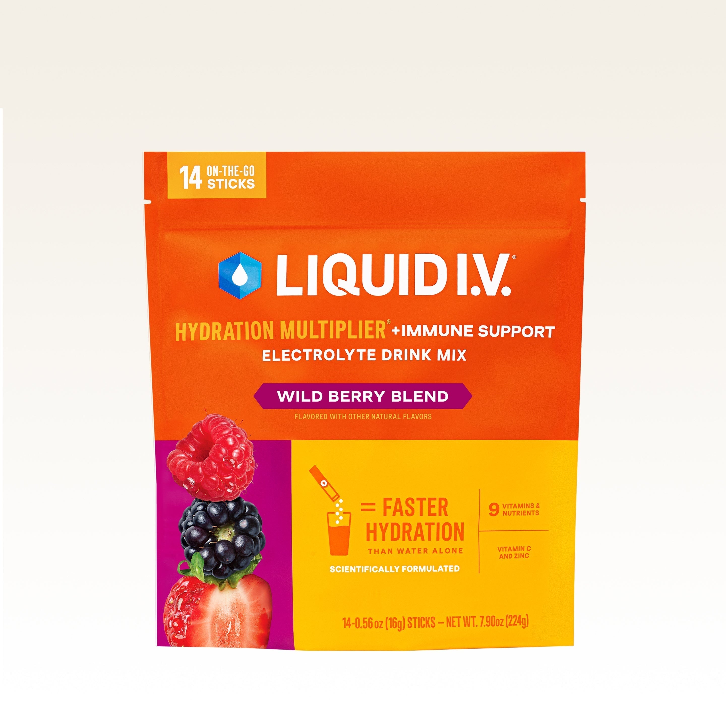 Image of a Liquid I.V.® pouch.