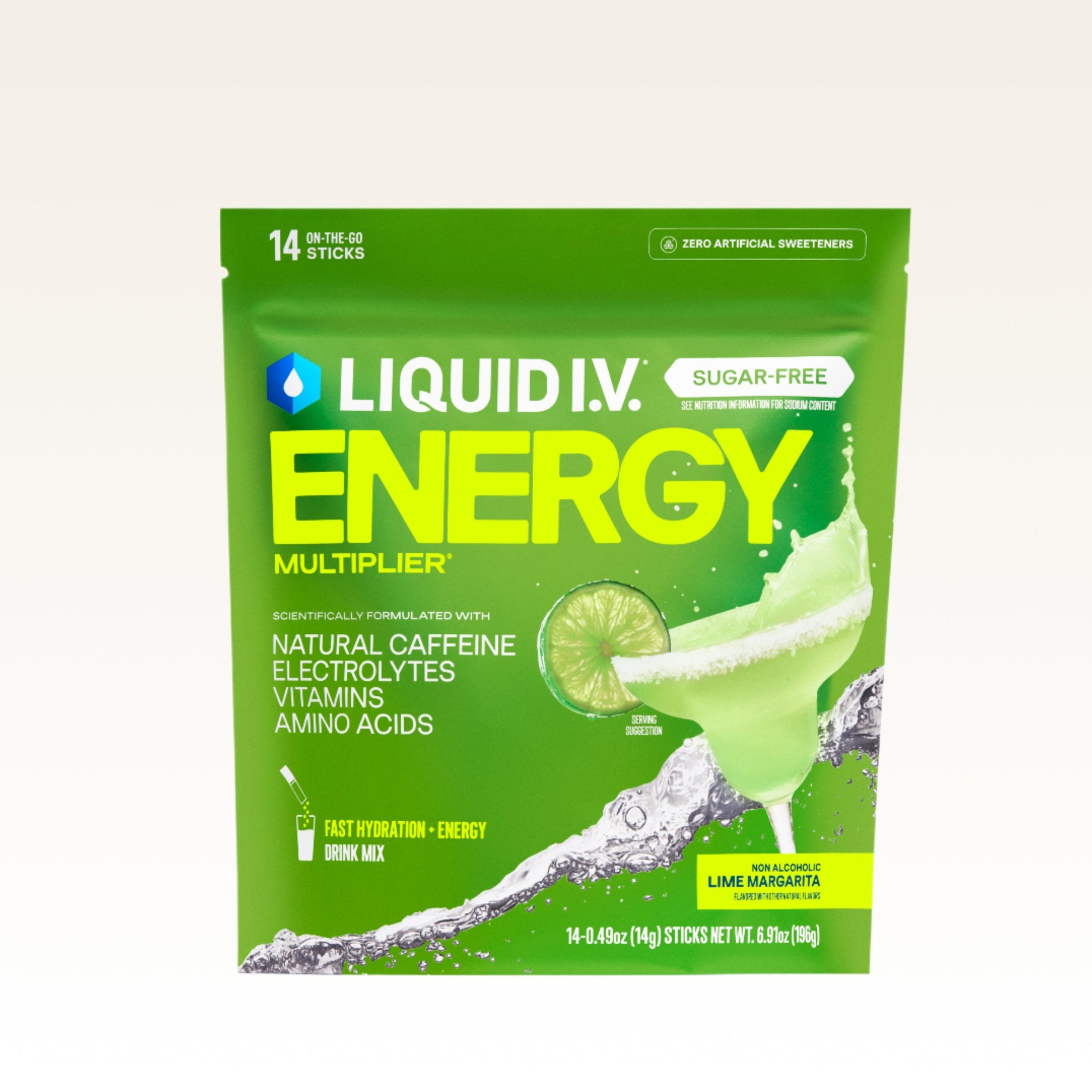 Lime Margarita Mocktail Sugar-Free Energy Multiplier® - Mocktail Blend