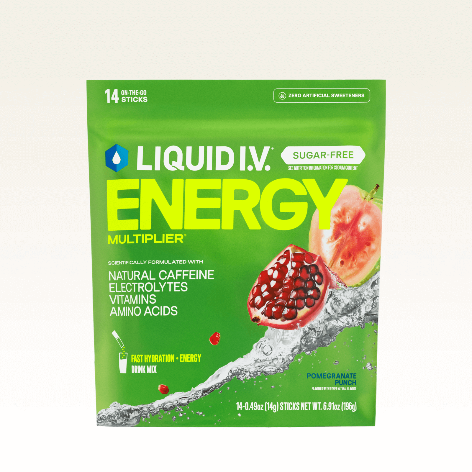 Pomegranate Punch Sugar-Free Energy Multiplier® - Fresh Lime
