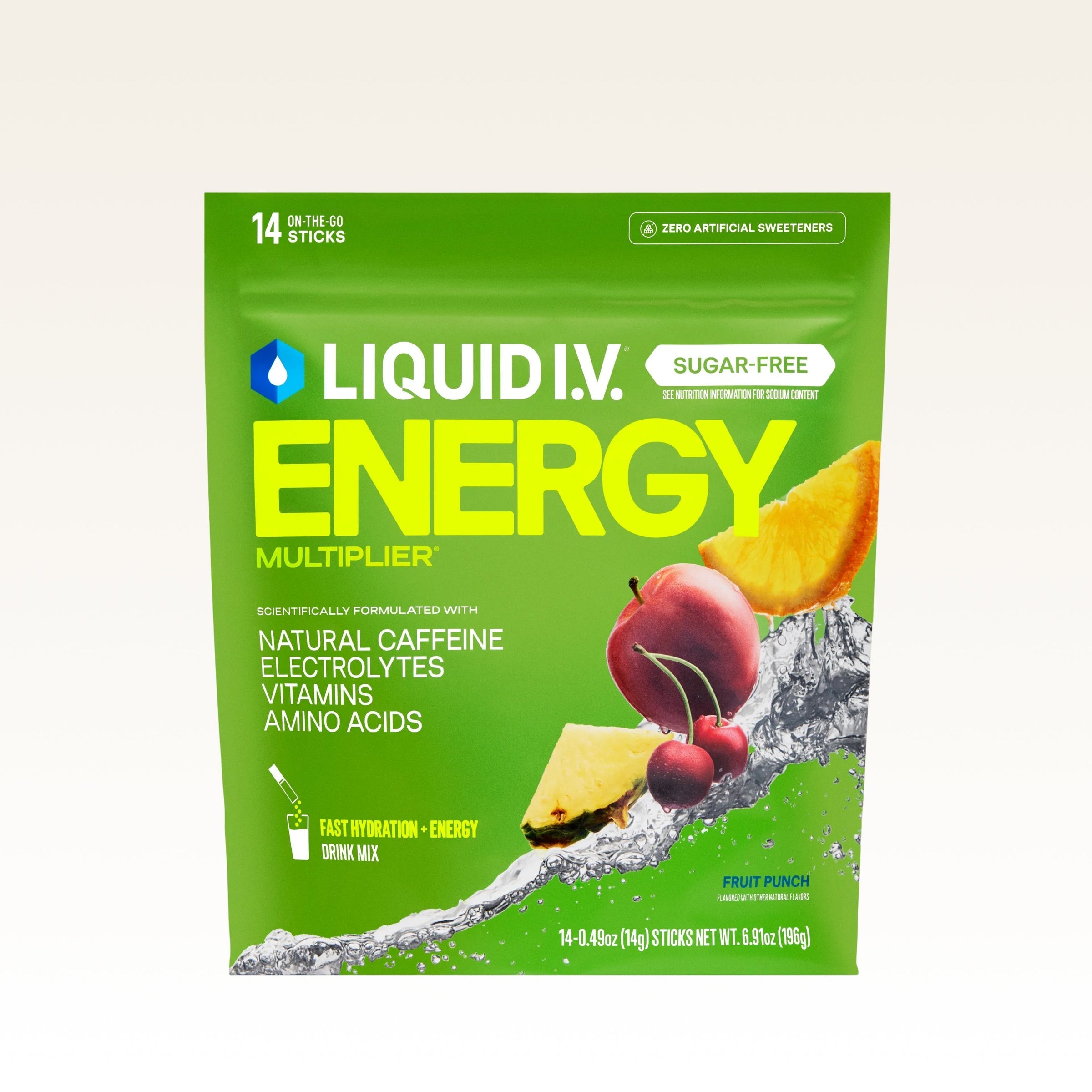 Fruit Punch Sugar-Free Energy Multiplier® - Travel Mix